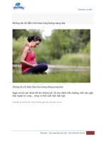 Những rắc rối điển hình khi mang thai