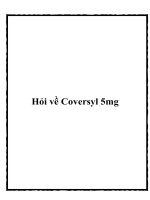Tài liệu Hỏi về Coversyl 5mg pdf