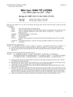 Tài liệu Ôn tập bài tập Kinh tế lượng (21) ppt