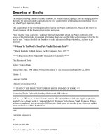 Tài liệu Enemies of Books doc