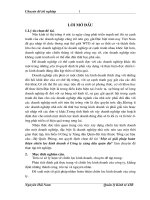 một số giải pháp hoàn thiện chiến lược kinh doanh ở công ty xăng dầu quân đội