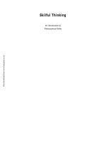 Tài liệu Skilful Thinking ppt