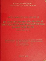 một số giải pháp nhằm hoàn thiện hoạt động kế toán và nâng cao chất lượng thông tin kế toán trong các doanh nghiệp việt nam