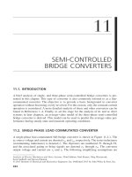 Chapter 11  semi controlled bridge converters