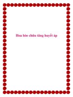 Tài liệu Hoa hòe chữa tăng huyết áp. potx
