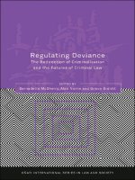 Tài liệu Regulating Deviance: The Redirection of Criminalisation and the Futures of Criminal Law pptx