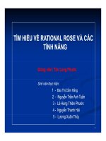 Tìm hiểu về Rational Rose và cách tính năng khác