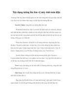 Tài liệu Xây dựng tường lửa bảo vệ máy tính toàn diện ppt