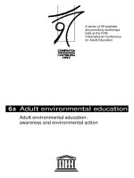 Tài liệu Adult environmental education: awareness and environmental action pdf