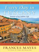 Tài liệu Every Day in Tuscany by Frances Mayes - Readers Guide pdf