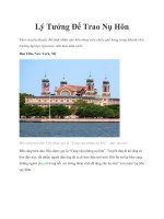 Tài liệu Lý Tưởng Để Trao Nụ Hôn pot