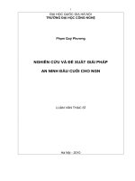 luận văn nghiên cứu đề xuất giải pháp an ninh đầu cuối cho ngn