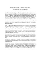 Tài liệu FITNESS OF THE COSMOS FOR LIFE Biochemistry and Fine-Tuning pdf