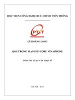 QoS trong mạng IP core vinaphone
