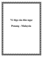 Tài liệu Vẻ đẹp của đảo ngọc Penang - Malaysia ppt