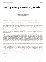 Tài liệu Nàng Công Chúa Họm Hỉnh doc