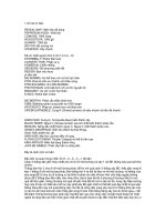 Tài liệu 1 số mã cơ bản docx