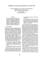 Tài liệu Báo cáo khoa học: 