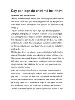 Tài liệu Dạy con dọn đồ chơi mà bé ''''nhờn'''' pot