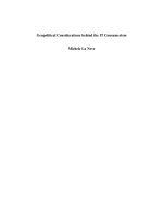 Tài liệu Geopolitical Considerations behind the IT Consumerism Michele La Neve pot