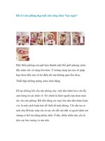 Tài liệu Bài trí căn phòng đẹp mắt cho công chúa “kẹo ngọt” potx