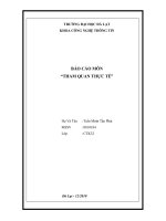 Tài liệu Báo cáo môn công nghệ thông tin 
