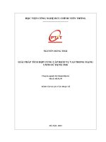 Giải pháp tích hợp cung cấp dịch vụ VAS trong mạng UMTS sử dụng IMS