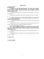 Giữ vững định hướng xã hội chủ nghĩa trong phát triển kinh tế hàng hoá nhiều thành phần ở việt nam