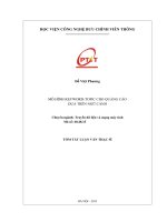 Mô hình keyword topic cho quảng cáo dựa trên ngữ cảnh