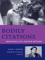 columbia university press bodily citations religion and judith butler jun 2006