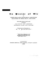 marchant - 1888 - in praise of ale