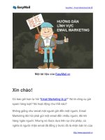 Hướng dẫn lĩnh vực Email Marketing