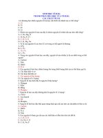 SINH học tế bào