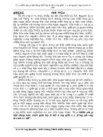 Các biệm pháp bồi dưỡng học sinh giỏi lới 9 Kỹ năng giải các dạng phương trình vô tỷ