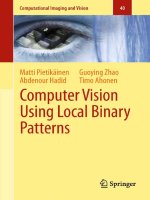 pietikainen, zhao, hadid, ahonen  -  computer vision using local binary patterns
