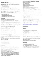 IELTS Speaking test in Australia – June 2013