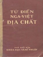 TỪ ĐIỂN NGA - VIỆT ĐỊA CHẤT 1