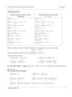 Chuyên đề tích phân (Hoàng Huy Sơn)