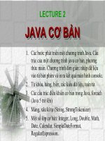 Slide 2 những cơ bản về java
