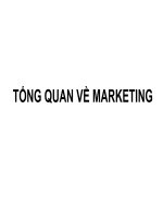 tổng quan về marketing