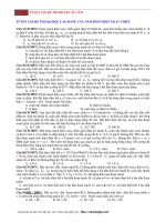 Tuyển tập đề thi đại học cao đẳng các năm phần điện xoay chiều