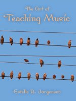 indiana university press the art of teaching music may 2008