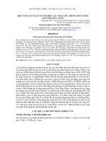 KHẢ NĂNG sản XUẤT của đà điểu LAI 3 máu GIỮA TRỐNG ZIM và mái LAI f1 (BLACK xAUST)