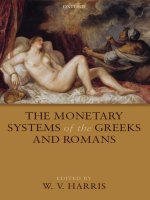 the monetary systems of the greeks and romans apr 2008