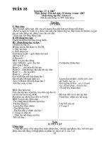 Giáo án lớp 5 tuần 32