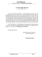 ỨNG DỤNG TỈ SỐ THỂ TÍCH