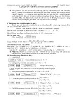 LÀM QUEN với máy TÍNH CASIO FX