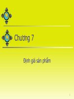 Định giá sản phẩm
