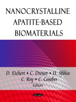nanocrystalline apatite-based biomaterials, 2009, p.95