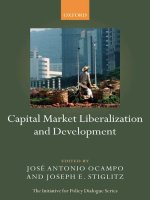 capital market liberalization and development jun 2008